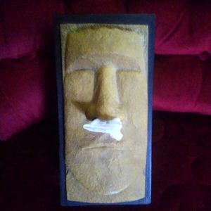 Easter Island Kleenex Dispenser